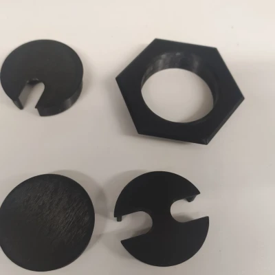 Đầu Luồn Dây Hexagon Cho Bàn Làm Việc