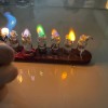 Chân đế Menorah Hóa học với Ngọn lửa Đa sắc - Thumbnail 1