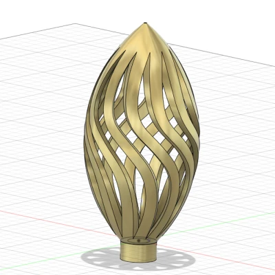 Đồ Trang Trí Cây Thông Noel (85mm) Có Nắp