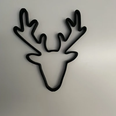 Đầu tuần lộc - Trang trí Giáng Sinh