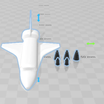 Mô hình Tàu Con Thoi Không Gian