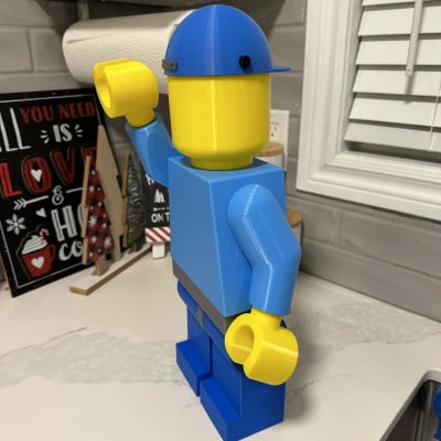 Nón Bảo Hộ Kiểu Lego Khổng Lồ