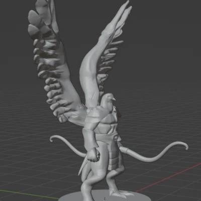 Mô hình Pidgeon Aarakocra Ranger