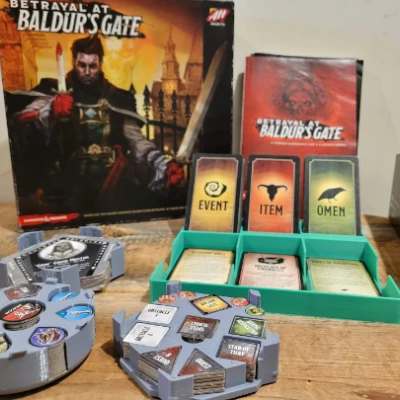 Hộp đựng Token cho Betrayal at Baldur's Gate