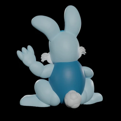 Chú Thỏ Vẫy Tay: Bạn Thỏ Phục Sinh Vẫy Chào