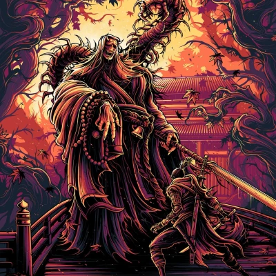 Mô hình Sekiro - HueForge