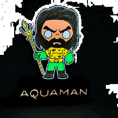 Đèn LED Aquaman (File 3MF cho Bambu AMS)