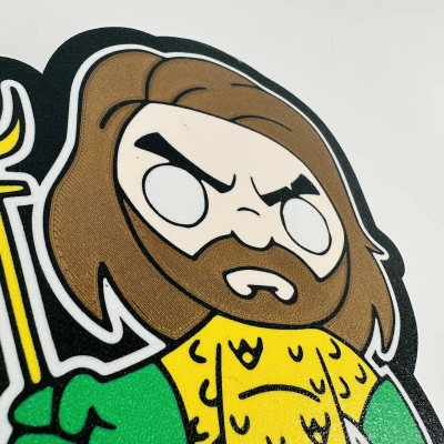 Đèn LED Aquaman (File 3MF cho Bambu AMS)