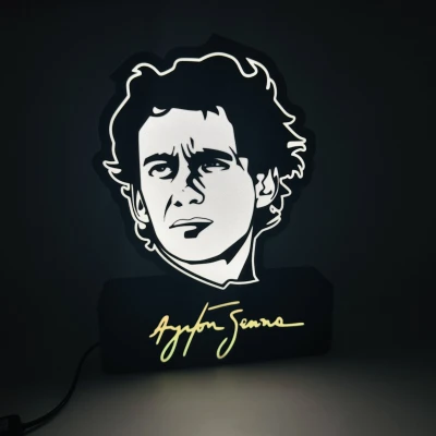 Đèn Ayrton Senna (File 3mf cho Bambu ams)
