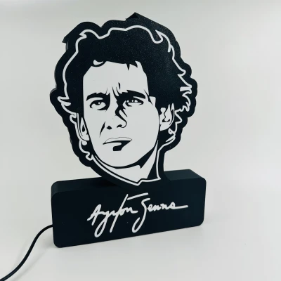 Đèn Ayrton Senna (File 3mf cho Bambu ams)