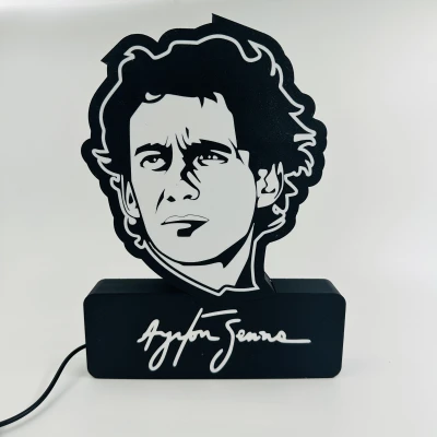 Đèn Ayrton Senna (File 3mf cho Bambu ams)