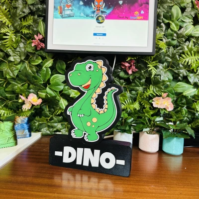 Dino 1/4 led lamp (3mf cho Bambu ams)