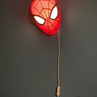 Tấm nền Philips Lighting Mặt nạ Spider Man Đèn IKEA