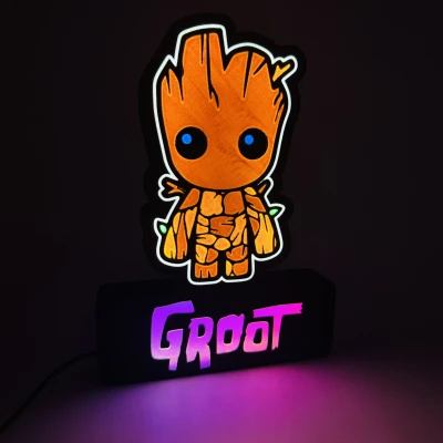 Đèn LED Hình Groot
