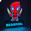 Đèn LED mini Deadpool (file 3MF cho Bambu AMS) - Thumbnail 1