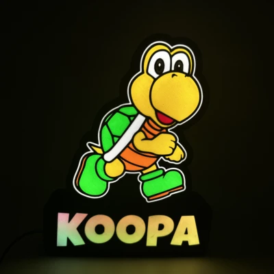 Đèn LED Koopa - Quà tặng độc đáo cho Fan Super Mario!