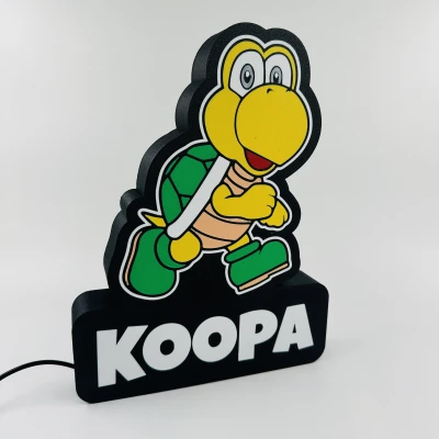 Đèn LED Koopa - Quà tặng độc đáo cho Fan Super Mario!