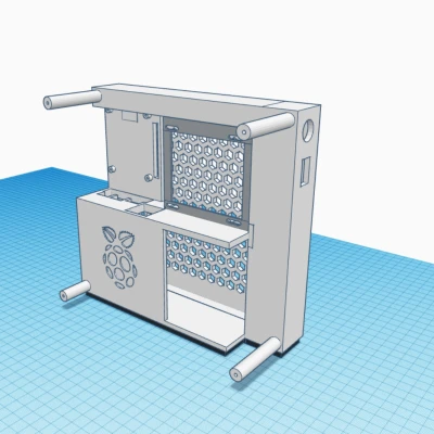 Vỏ case tản nhiệt nước cho Raspberry Pi 4