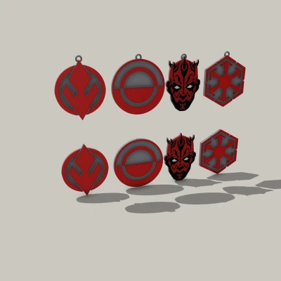 Bộ Đồ Trang Trí Cây Thông Noel "Di Sản Darth Maul" Star Wars