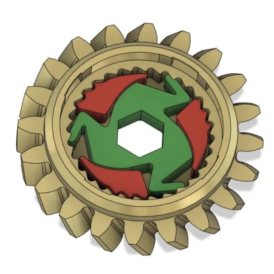 Bánh răng trượt một chiều cho xe RC