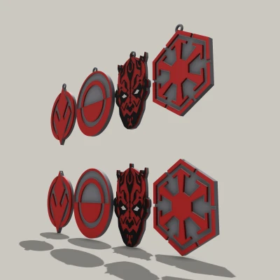 Bộ Đồ Trang Trí Cây Thông Noel "Di Sản Darth Maul" Star Wars