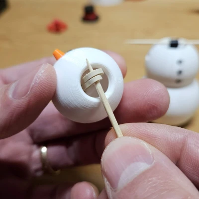 Móc Lắp Ráp Người Tuyết