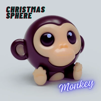 Khỉ Tròn Giáng Sinh - Dòng Động Vật Hình Cầu