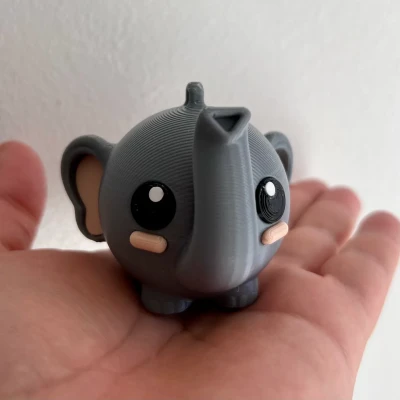 Voi Giáng Sinh Hình Cầu - Dòng Động Vật Hình Cầu