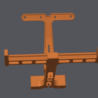 Giá Đỡ Cuộn Dây Kép Kiểu Voron Có Dẫn Dây Kiểu Prusa