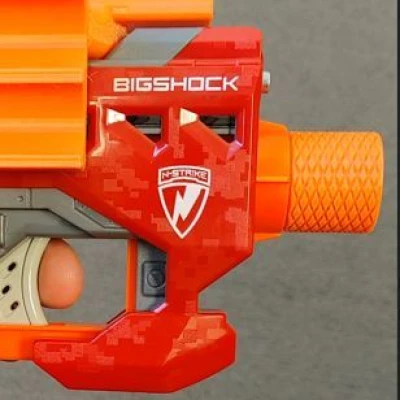 Nòng NERF MEGA BIGSHOCK/TALON Tháo Rời Cho Dart Elite
