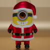 Mô Hình Minion Ông Già Noel Trang Trí Giáng Sinh - Thumbnail 1
