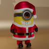 Mô Hình Minion Ông Già Noel Trang Trí Giáng Sinh - Thumbnail 2