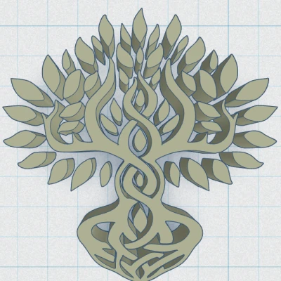 Celtic / Norse - Cây Sự Sống Đế Lót Ly 37