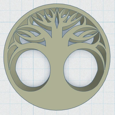 Đế Lót Ly Celt / Bắc Âu - Cây Sự Sống 36