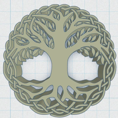 Mặt Ly / Cây Sự Sống Phong Cách Celtic / Norse 34