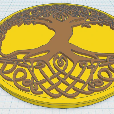 Celtic / Norse - Cây Sự Sống Tách Nước 32