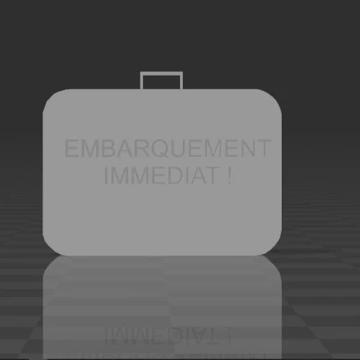 Vali Trang Trí "Cất Cánh Ngay!"