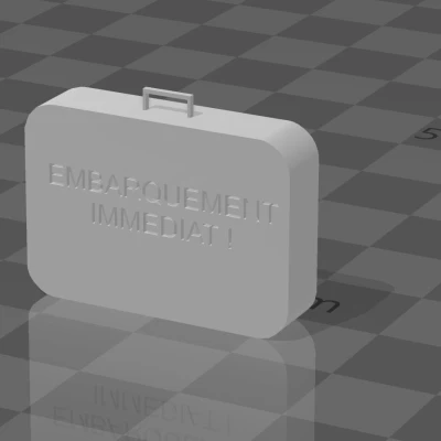 Vali Trang Trí "Cất Cánh Ngay!"