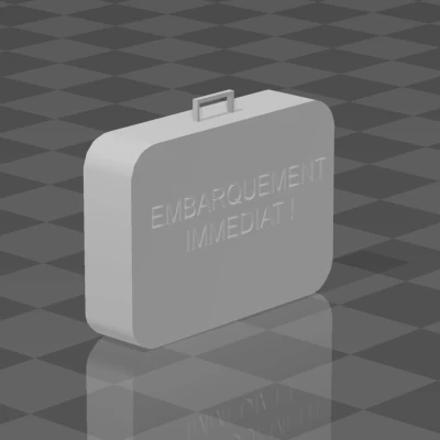 Vali Trang Trí "Cất Cánh Ngay!"