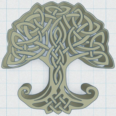 Mặt Lót Cốc Celtic / Norse - Cây Sự Sống 29