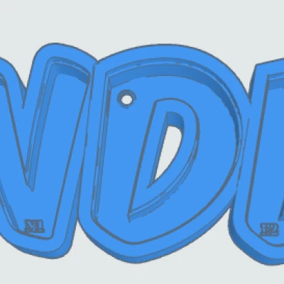 Đèn LED Tên WENDELIN (In 3D)