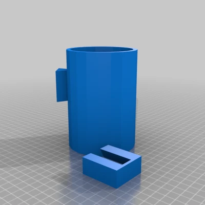 Đế Để Ly Có Thể Tháo Rời Kèm Gắn