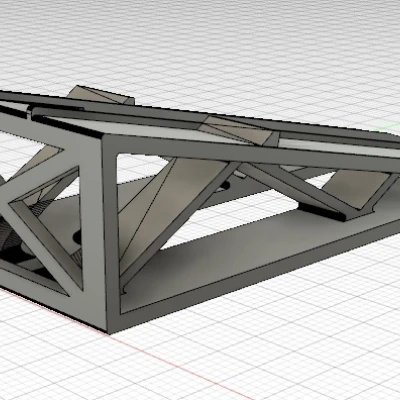 Đường dốc trưng bày tỉ lệ 1:64 "mặt x"