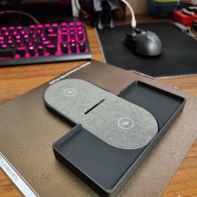 Dụng Cụ Căn Chỉnh Sạc Không Dây - Vừa Vặn Với Samsung S21 Ultra + Ốp Lưng Quadlock