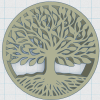 Miếng Lót Ly Celtic / Norse - Cây Sự Sống 24 - Thumbnail 2