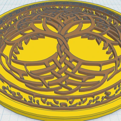 Chân Đế / Bắc Âu - Cây Sự Sống 12