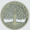 Celtic / Norse - Cây Sự Sống Đĩa Lót Ly 10 - Thumbnail 2