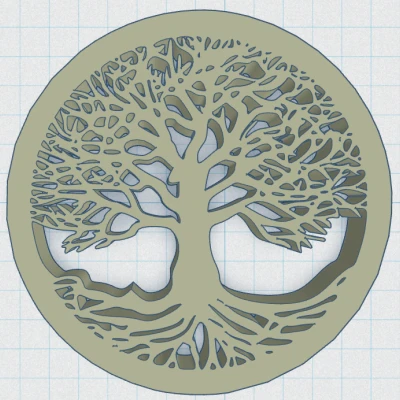 Celtic / Norse - Cây Sự Sống Đế Lót Ly 8