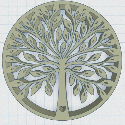 Tấm Lót Ly Celtic / Norse - Cây Sự Sống 5