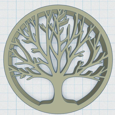 Khắc Lót Ly Cây Sự Sống Celtic / Norse 4